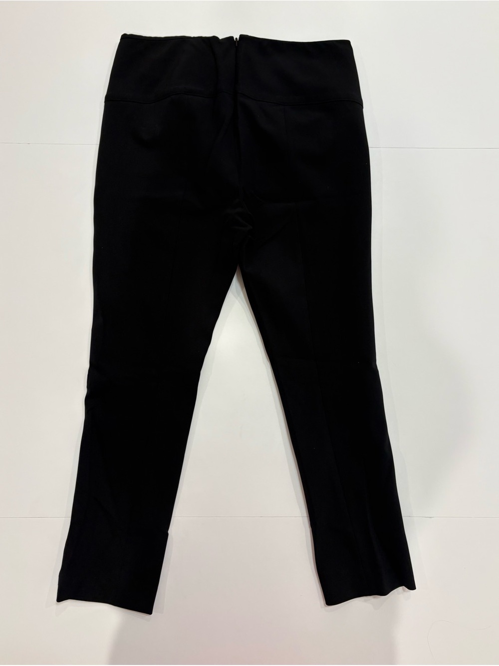 Veronica Beard Black Scuba Cropped Ponte Slim Pants 12 View 4